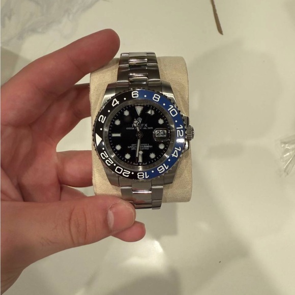 Rolex GMT-Master II with Black and Blue Bezel - Picture 1 of 2